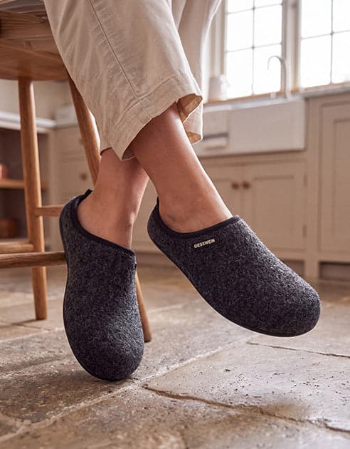 Women's Giesswein wool slippers